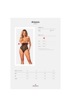 Arienna Höschen schwarz von Obsessive kaufen | Fesselliebe
