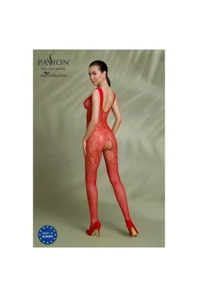 Eco Bodystocking Bs012 rot von Passion Eco Collection