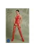 Eco Bodystocking Bs013 Rot von Passion Eco Collection