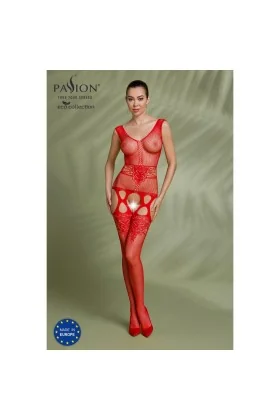 Eco Bodystocking Bs014 rot von Passion Eco Collection