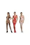 Eco Bodystocking Bs014 Rot von Passion Eco Collection kaufen - Fesselliebe