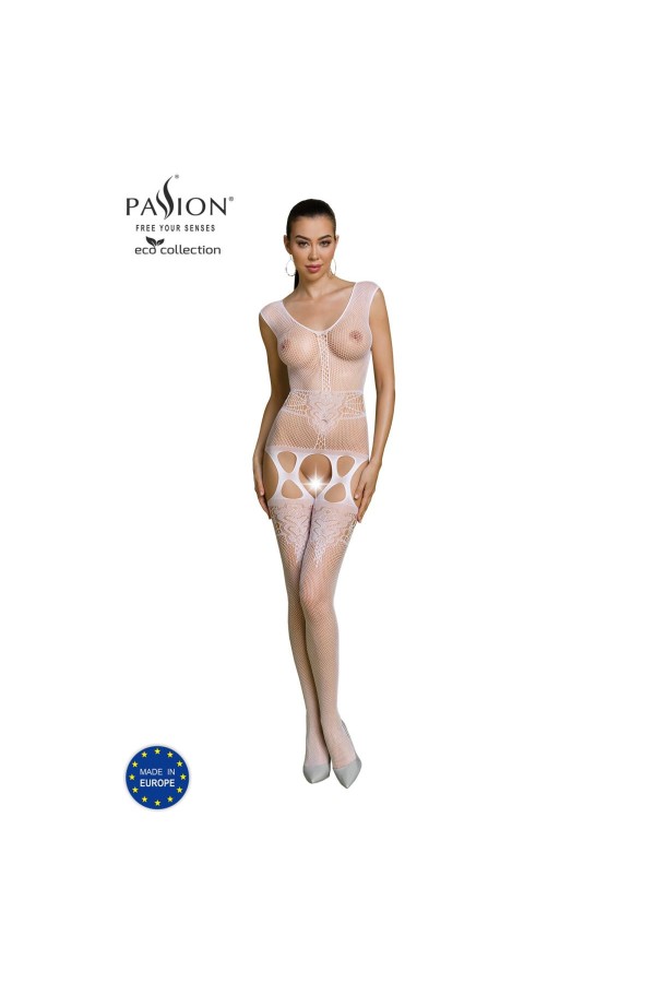 Eco Bodystocking Bs014 weiß von Passion Eco Collection kaufen | Fesselliebe