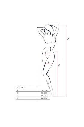 Eco Strumpfhose Ouvert S001 rot von Passion Eco Collection kaufen | Fesselliebe