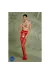 Eco Strumpfhose Ouvert S002 rot von Passion Eco Collection