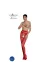 Eco Strumpfhose Ouvert S002 rot von Passion Eco Collection