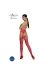 Eco Strumpfhose Ouvert S002 rot von Passion Eco Collection