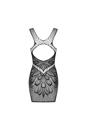 Kleid schwarz D608 von Obsessive kaufen | Fesselliebe