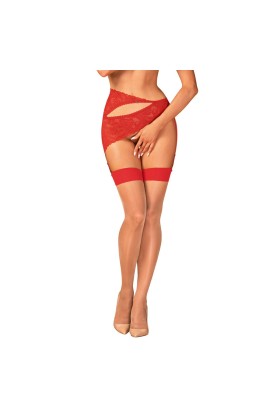 Strümpfe Nude-rot S814 von Obsessive kaufen | Fesselliebe