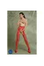 Eco Strumpfhose Ouvert S003 rot von Passion Eco Collection