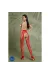 Eco Strumpfhose Ouvert S003 rot von Passion Eco Collection