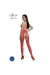 Eco Strumpfhose Ouvert S003 rot von Passion Eco Collection