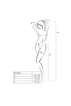 Eco Strumpfhose Ouvert S003 rot von Passion Eco Collection kaufen | Fesselliebe