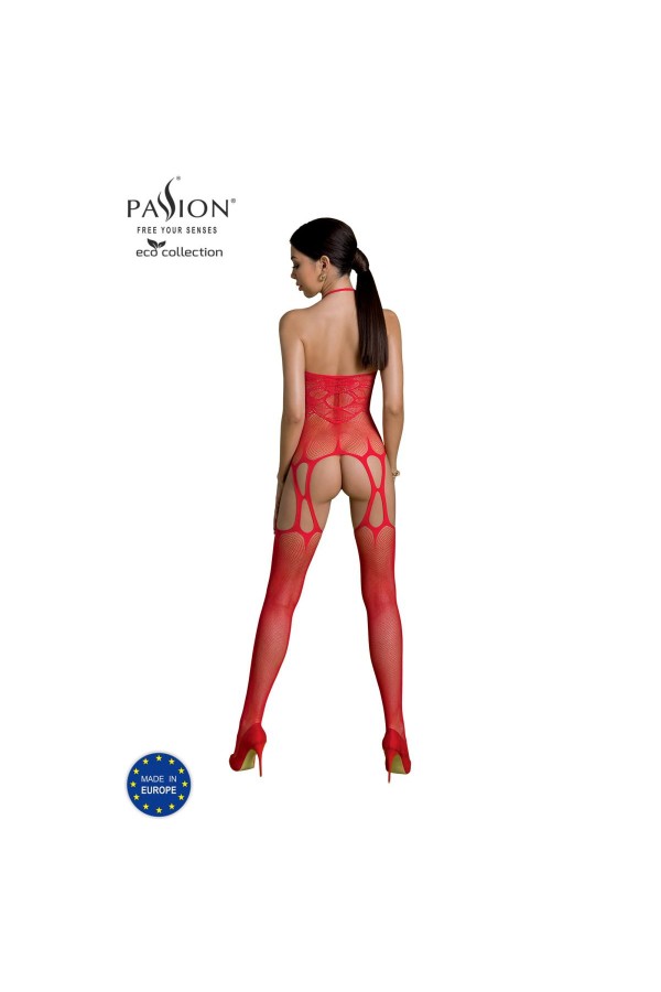 Eco Bodystocking Bs002 rot von Passion Eco Collection kaufen | Fesselliebe