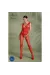 Eco Bodystocking Bs003 Rot von Passion Eco Collection