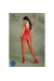 Eco Bodystocking Bs003 Rot von Passion Eco Collection