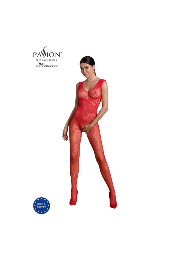 Eco Bodystocking Bs003 rot von Passion Eco Collection kaufen | Fesselliebe
