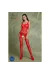 Eco Bodystocking Bs005 Rot von Passion Eco Collection