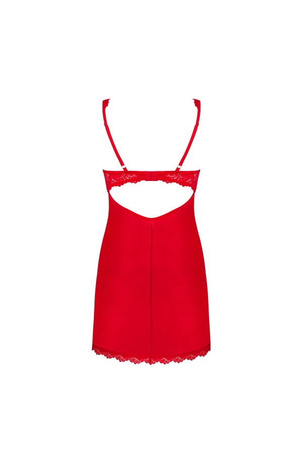 Amor Cherris Chemise & Tanga rot von Obsessive kaufen | Fesselliebe
