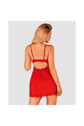 Amor Cherris Chemise & Tanga rot von Obsessive kaufen | Fesselliebe