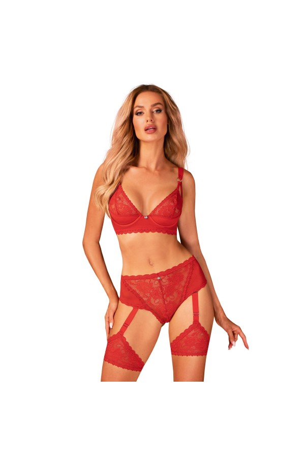 Belovya BH rot von Obsessive kaufen | Fesselliebe