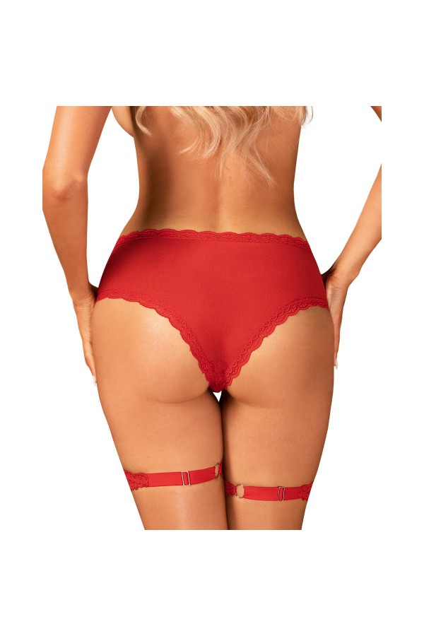 Belovya Garter Höschen rot von Obsessive kaufen | Fesselliebe