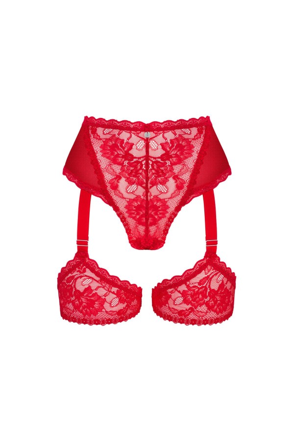 Belovya Garter Höschen rot von Obsessive kaufen | Fesselliebe