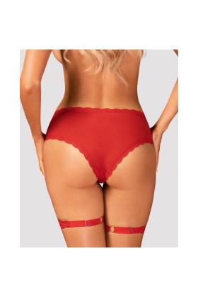 Belovya Garter Höschen rot von Obsessive kaufen | Fesselliebe