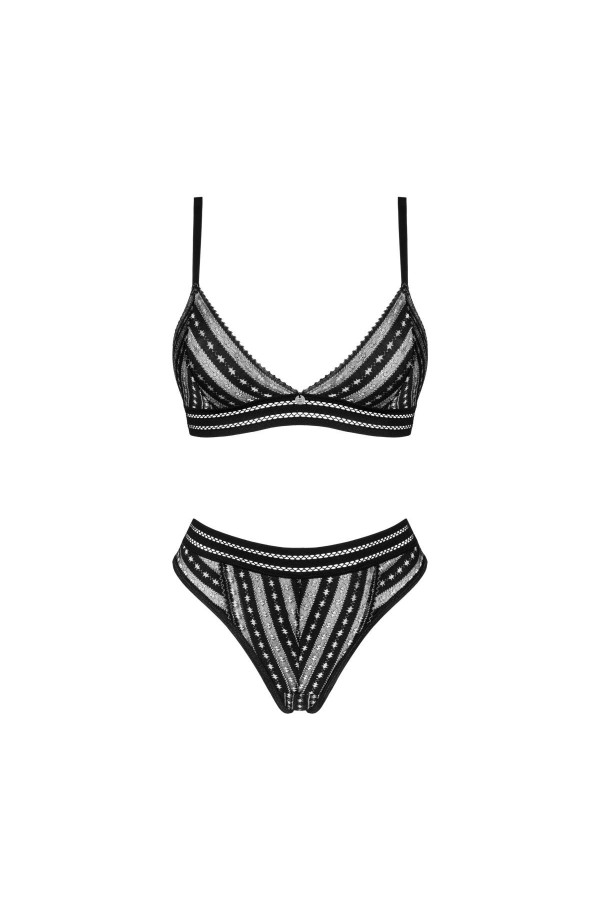 Natilya 2er Set schwarz von Obsessive kaufen | Fesselliebe