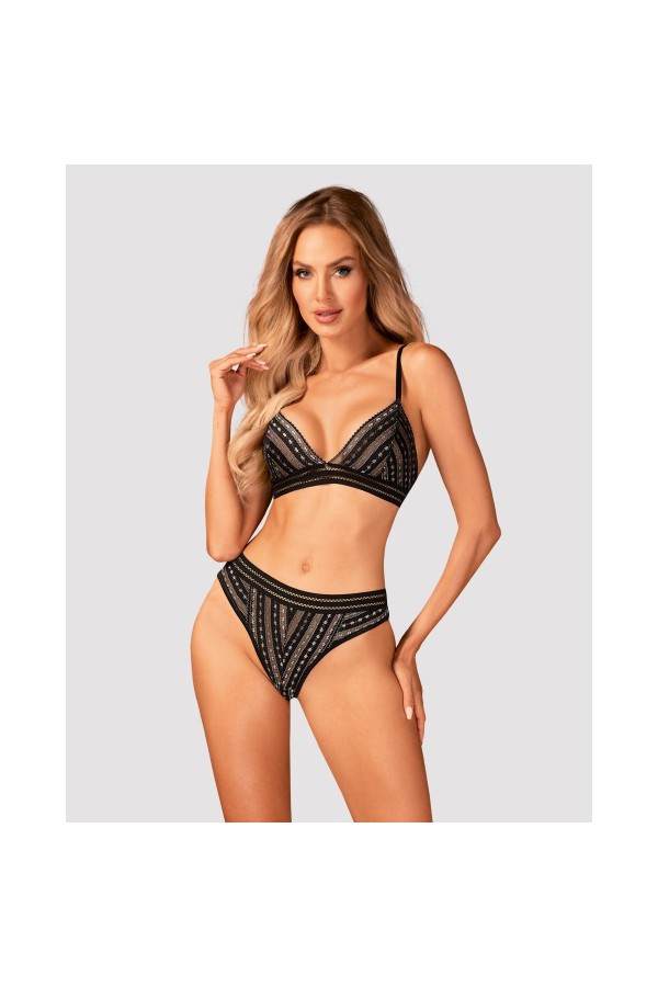 Natilya 2er Set schwarz von Obsessive kaufen | Fesselliebe
