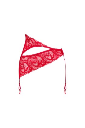 Atenica Strumpfgürtel rot von Obsessive kaufen | Fesselliebe