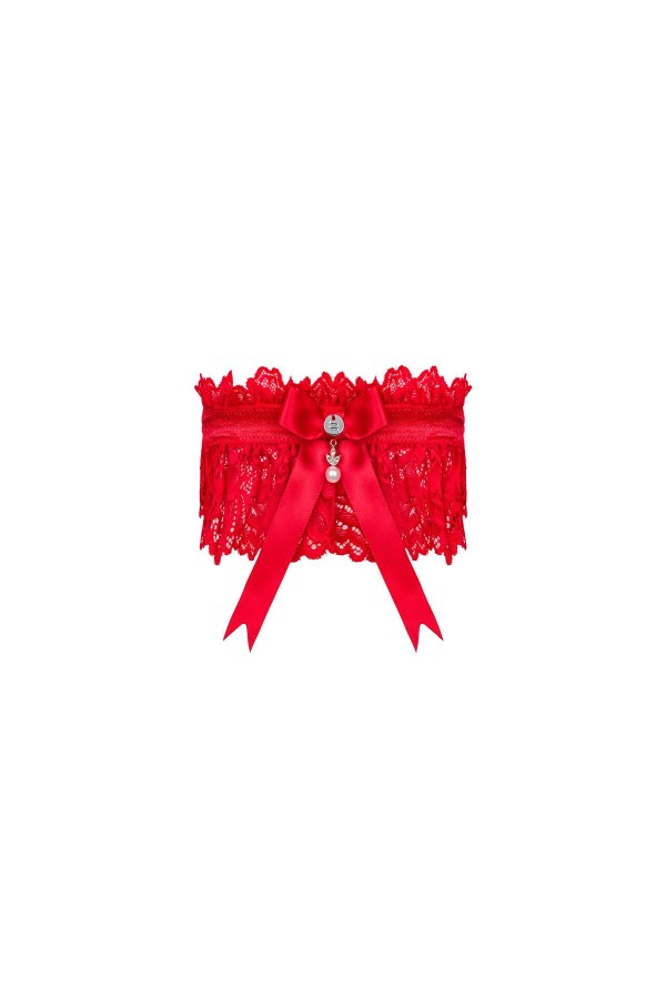 Amor Cherris Garter rot von Obsessive kaufen | Fesselliebe