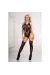 Aknelina Bodystocking Schwarz von Livco Corsetti Fashion