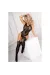 Aknelina Bodystocking Schwarz von Livco Corsetti Fashion