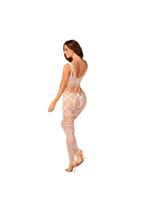 Bodystocking G330 weiß von Obsessive