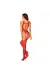 Bodystocking N122 Rot von Obsessive