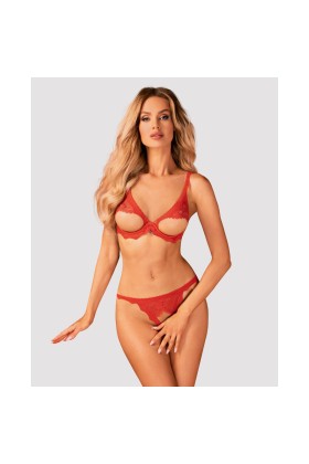 Bergamore 2er Set mit offenem BH von Obsessive kaufen | Fesselliebe
