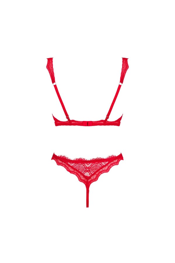 Bergamore 2er Set mit offenem BH von Obsessive kaufen | Fesselliebe