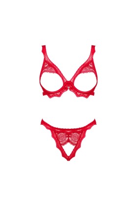 Bergamore 2er Set mit offenem BH von Obsessive kaufen | Fesselliebe