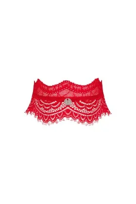 Bergamore Choker rot von Obsessive