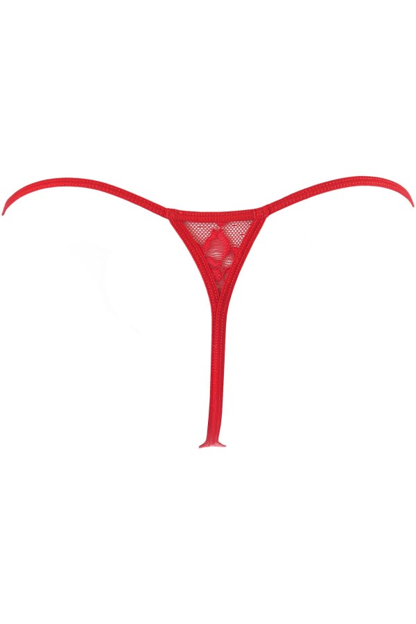 Babydoll & String rot V-10469 von Axami kaufen | Fesselliebe