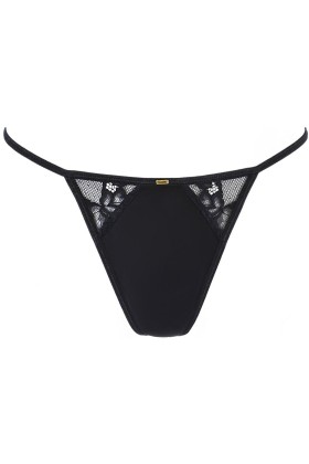 Babydoll & String schwarz V-10479 von Axami kaufen | Fesselliebe