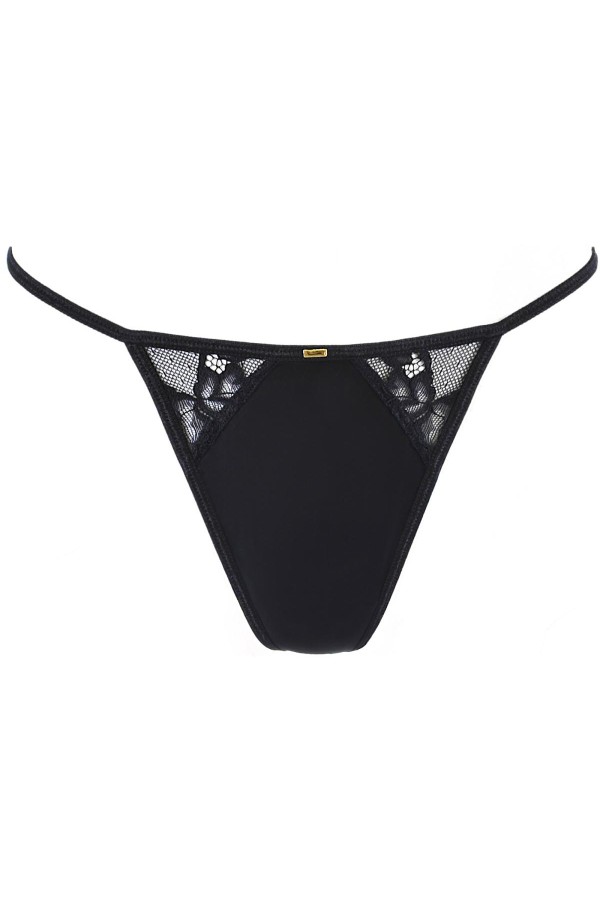 Babydoll & String schwarz V-10479 von Axami kaufen | Fesselliebe