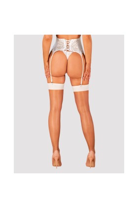 Strümpfe weiß S814 von Obsessive kaufen | Fesselliebe