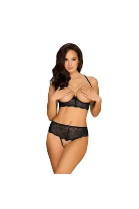 Pearlove 2er Set schwarz von Obsessive