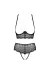 Pearlove 2er Set schwarz von Obsessive