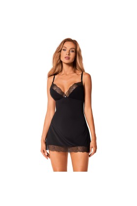 Bella Rou Chemise & Tanga schwarz von Obsessive kaufen | Fesselliebe