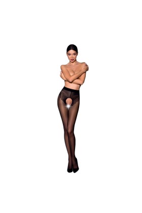 Strumpfhose 006 offen (ouvert Strumpfhose) schwarz von Passion-Exklusiv kaufen | Fesselliebe