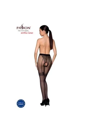 Strumpfhose 016 offen (ouvert Strumpfhose) schwarz von Passion-Exklusiv