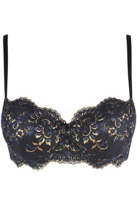 Push-Up BH blau V-10381 von Axami kaufen | Fesselliebe