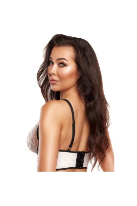 Bustier weiß V-10481 von Axami kaufen | Fesselliebe